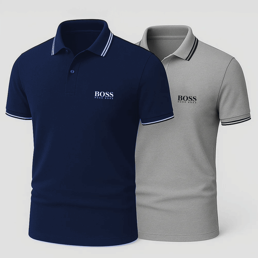 [TAKE 2, PAY FOR 1] 2-PIECE SET PREMIERE POLO SHIRTS